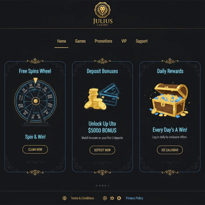 Julius Casino Bonus