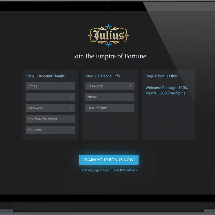 Julius Casino Signup